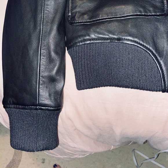 NWT $1200 Rag & Bone ICONS ‘Andrea’ black Leather Jacket - Picture 15 of 15